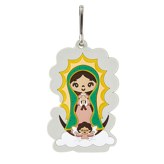 Our Lady of Guadalupe Backpack Tag