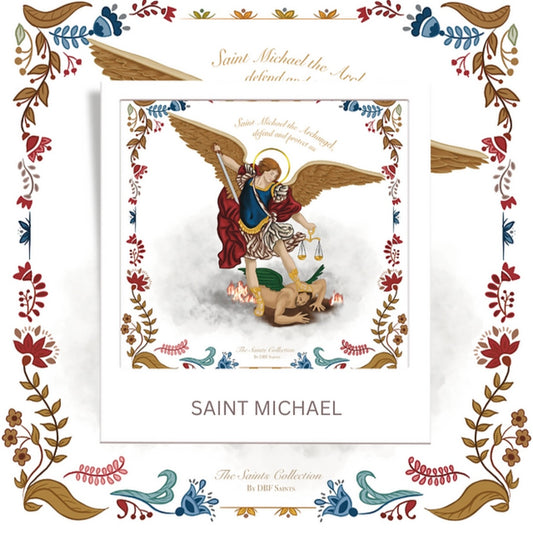 Saint Michael Muslin Wrap