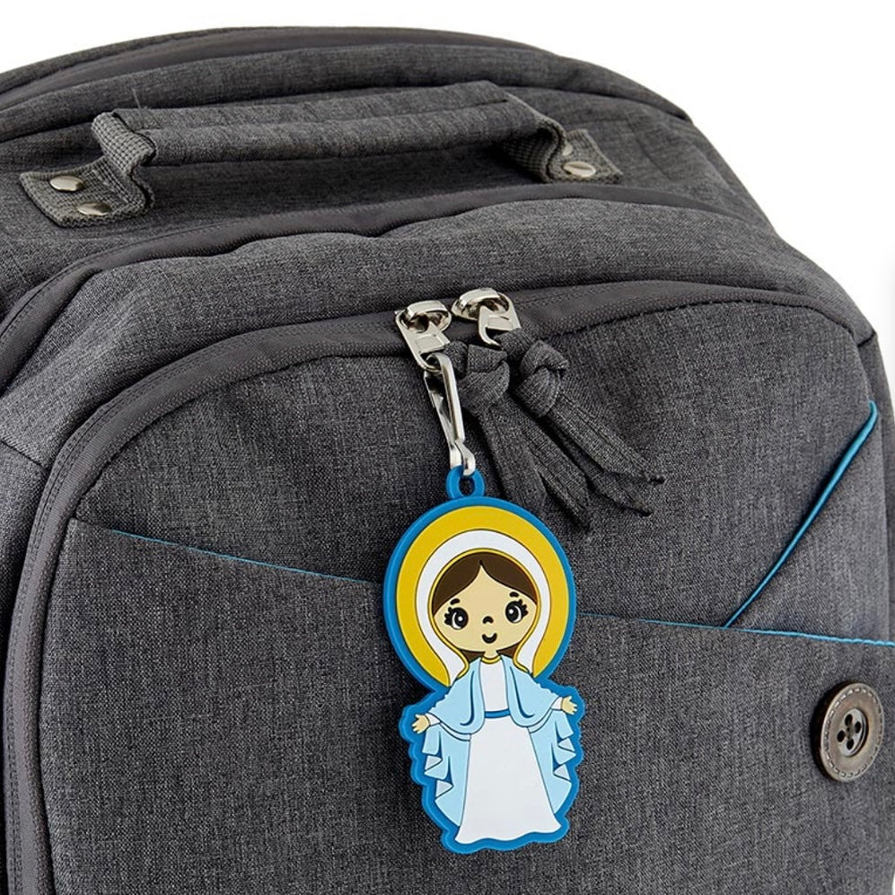 Blessed Mother Backpack Tag