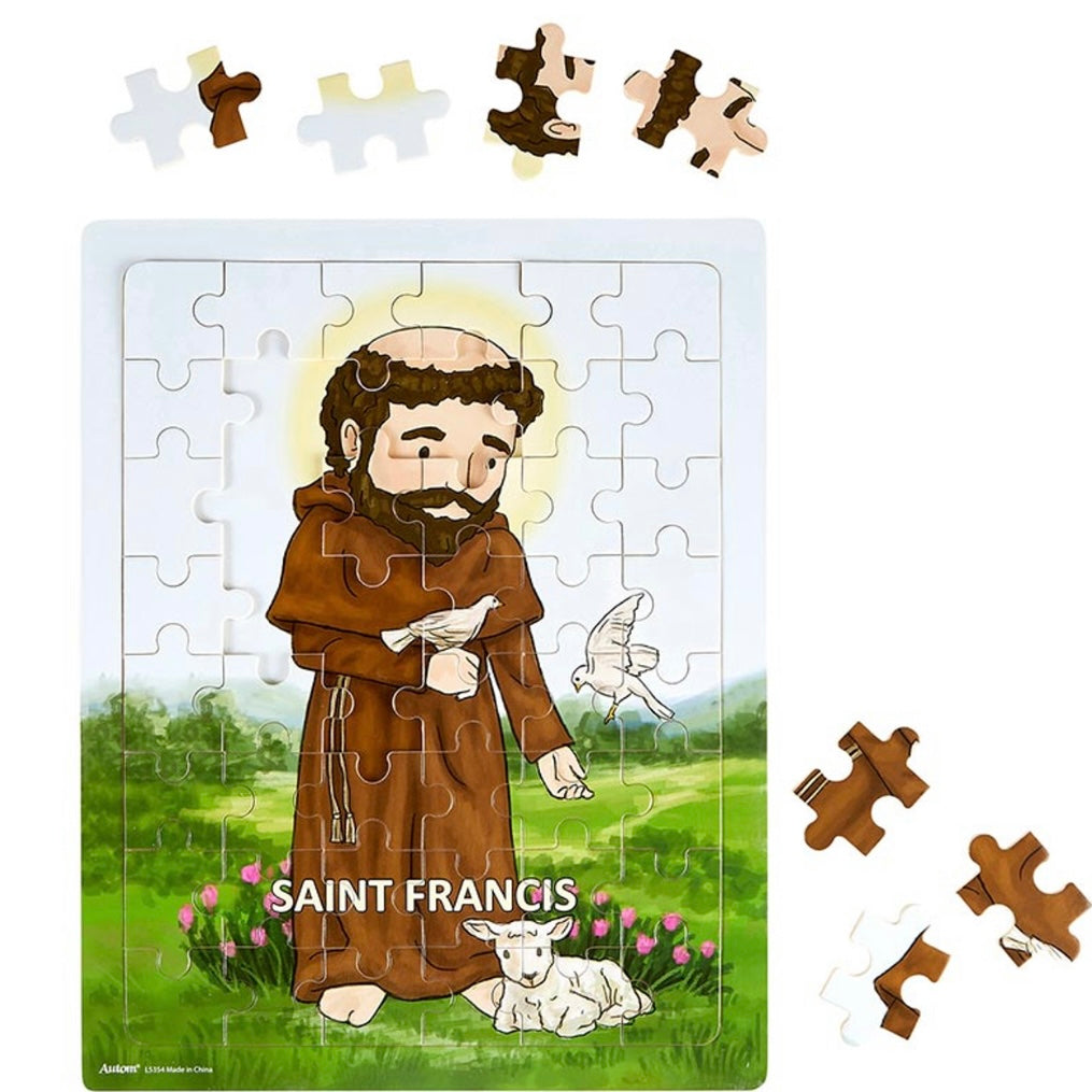 Saint Francis 48pc Tray Puzzle