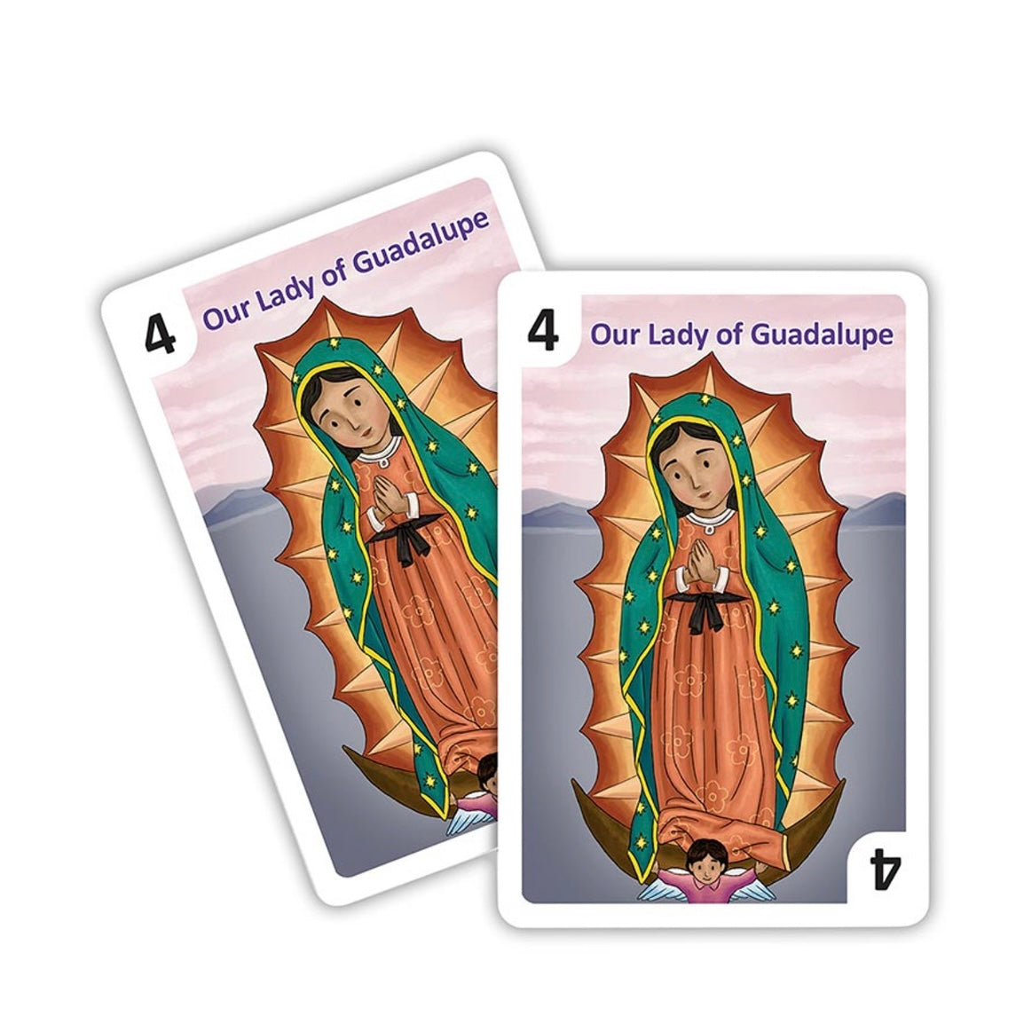 Mini Saints Go Fish Card Game Set